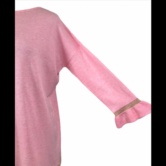 Lilly Pulitzer Charla Sweater in Coral Reef Tint - Picture 3 of 8